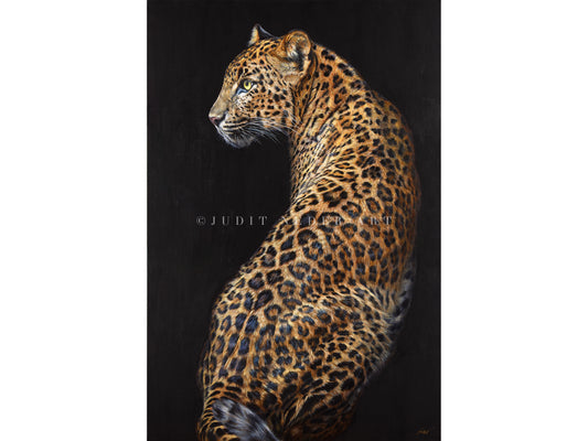 "The Voice of Silence" Leopard Print